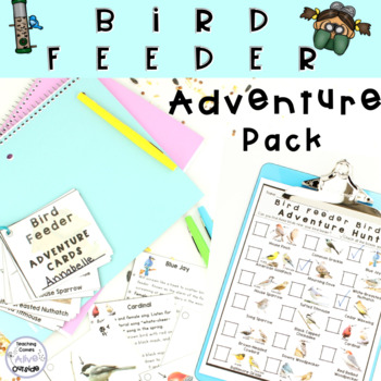 Preview of Birding With Kids Bird Cards and Scavenger Hunt
