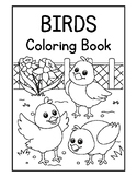 Birds! Color and Learn Book~EL Grade 1 Module 3