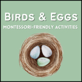 Birds & Eggs Montessori Activities