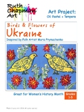 Birds & Flowers of Ukraine Inspired by Maria Prymachenko