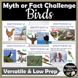 Birds Myth or Fact Activity for Zoology