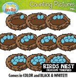 Birds Nest Counting Pictures Clipart {Zip-A-Dee-Doo-Dah Designs}