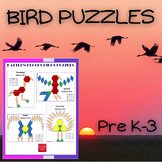 Birds Pattern Block Mat Printables & Worksheets