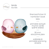 Birds  |  Storytime Planning Bundle