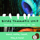 Birds | Thematic Unit | No Prep