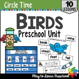 Birds Activities & Lesson Plan Theme Unit for Preschool Pre-K