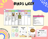 Birds Week THEME Weekly Lesson | Printable Toddler and Pre