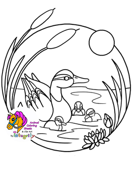 Birds and Flowers - Spring Nature Coloring Pages | TpT