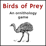Printable Ornithology Card Game: Birds of Prey