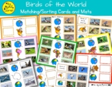 Birds of the World - Matching/Sorting Mats and Cards