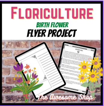 Preview of Birth Flower  Activity & text Agriculture Horticulture Botany Get to know you