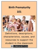 Birth Prematurity 101