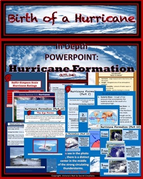 Preview of Birth of A Hurricane (Presentation for Smart-boards or Printing) PDF