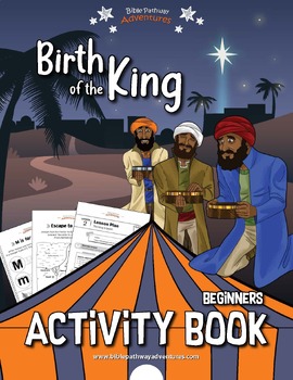 Preview of Birth of the King Activity Book for Beginners
