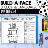 Birthday Articulation & Language Speech Therapy Activities