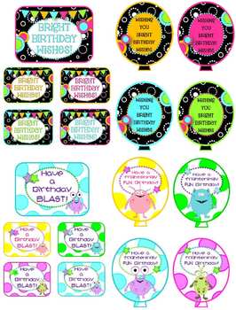 Birthday Balloon Classroom Decor Pack by Deanna Roth | TpT