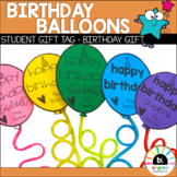 Birthday Balloon Template | Student Birthday Gift