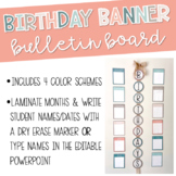 Birthday Banner Bulletin Board