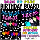 Birthday Bulletin Board Letters & Happy Birthday Banner & 