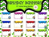 Birthday Banners