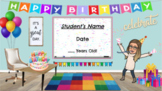 Birthday Virtual Bitmoji Classroom