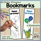 Birthday Bookmarks for Grades K-2/Reading Incentives/Color