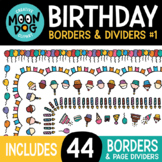Birthday Borders & Page Dividers