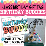 Birthday Buddies | Student Birthday Gift Tags | Stuffed An
