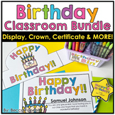 Birthday Bundle | Birthday Display, Crown, Certificate, St
