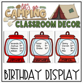 Birthday Camping Lantern Display Classroom Decor