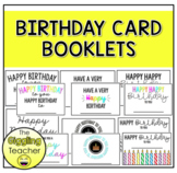 Birthday Card Booklets