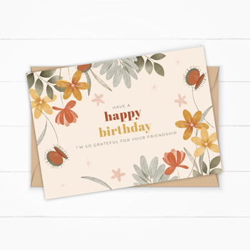 Preview of Birthday Card, Happy Birthday Card - Printable, Digital Birthday Card