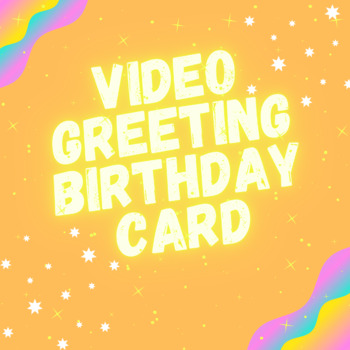 Preview of Birthday Card Video Greeting