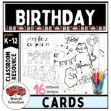 Birthday Cards (Spanish) Tarjetas de Cumpleaños