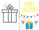 Birthday Cards- Special Education 3 Levels