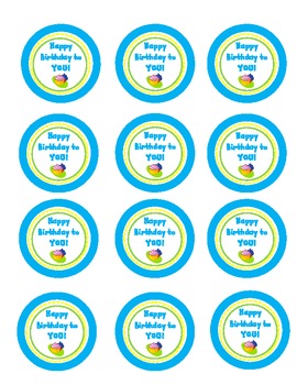 Birthday Circles by Amy Lindell | TPT