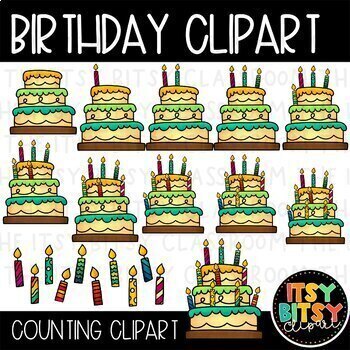 clipart birthday cakes bloons and gifts