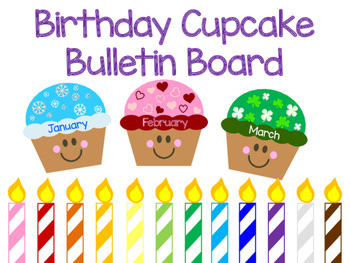 Birthday Cake Bulletin Board Printables