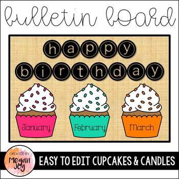 Cake Slices Chocolate Birthday Bulletin Board Cut Outs Classroom Decor  Printable