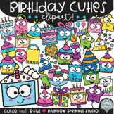 Birthday Cuties Clipart MEGA Set! {birthday clipart}