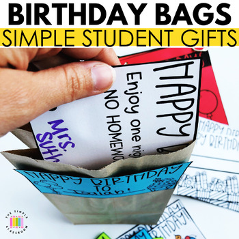 Preview of Birthday Display Back to School | Student Birthday Gifts