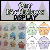 Birthday Display - Doodle Cupcakes