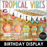 Birthday Bulletin Board | Birthday Display Editable | Trop