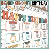 Birthday Display | Groovy Classroom Decor Birthday Chart