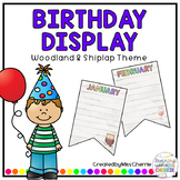 Birthday Display (Woodland & Shiplap Theme) EDITABLE #austeacherbfr