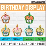 Birthday Display Activity