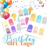 Birthday Gift Tags!