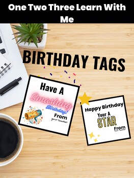 Preview of Birthday Gift Tags