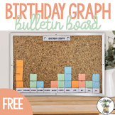 FREE Birthday Graph Bulletin Board
