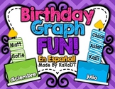 Birthday Graph Fun! {Spanish Version}